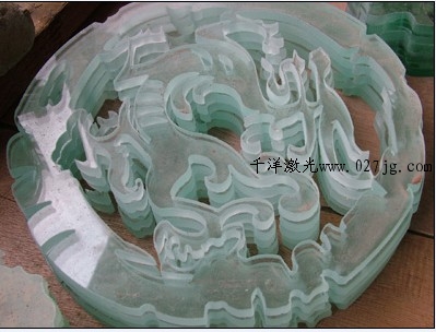 激光切割玻璃加工加产品